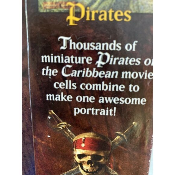 Pirates of the Caribbean Photomosaic Jigsaw Puzzle 300 Pcs 15 x 21 Open‎ Box - Picture 9 of 9